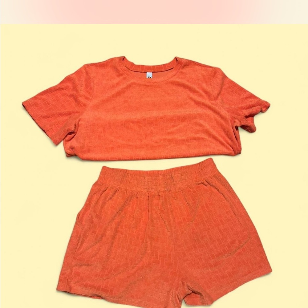 Orange Two-Piece Set